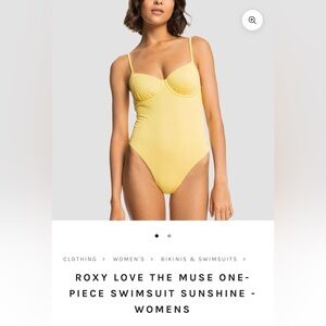 Roxy love the muse one piece swimsuit S